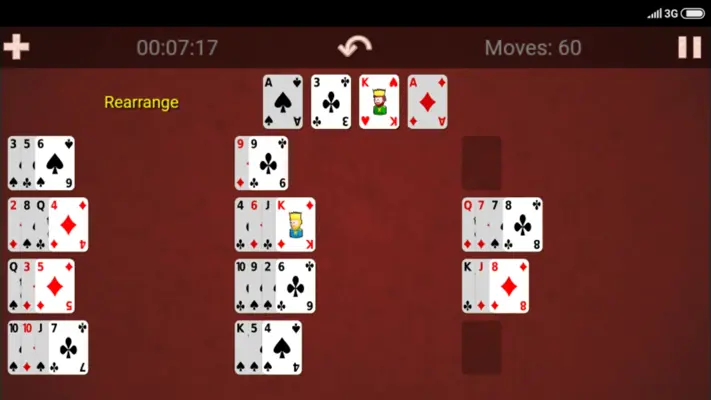 Cruel Solitaire android App screenshot 2