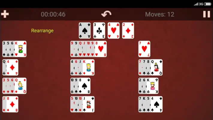 Cruel Solitaire android App screenshot 3