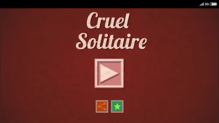 Cruel Solitaire android App screenshot 5